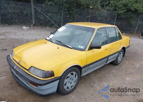 1988 Honda Civic Dx z USA, uszkodzony, nr VIN 1HGED3644JA036535